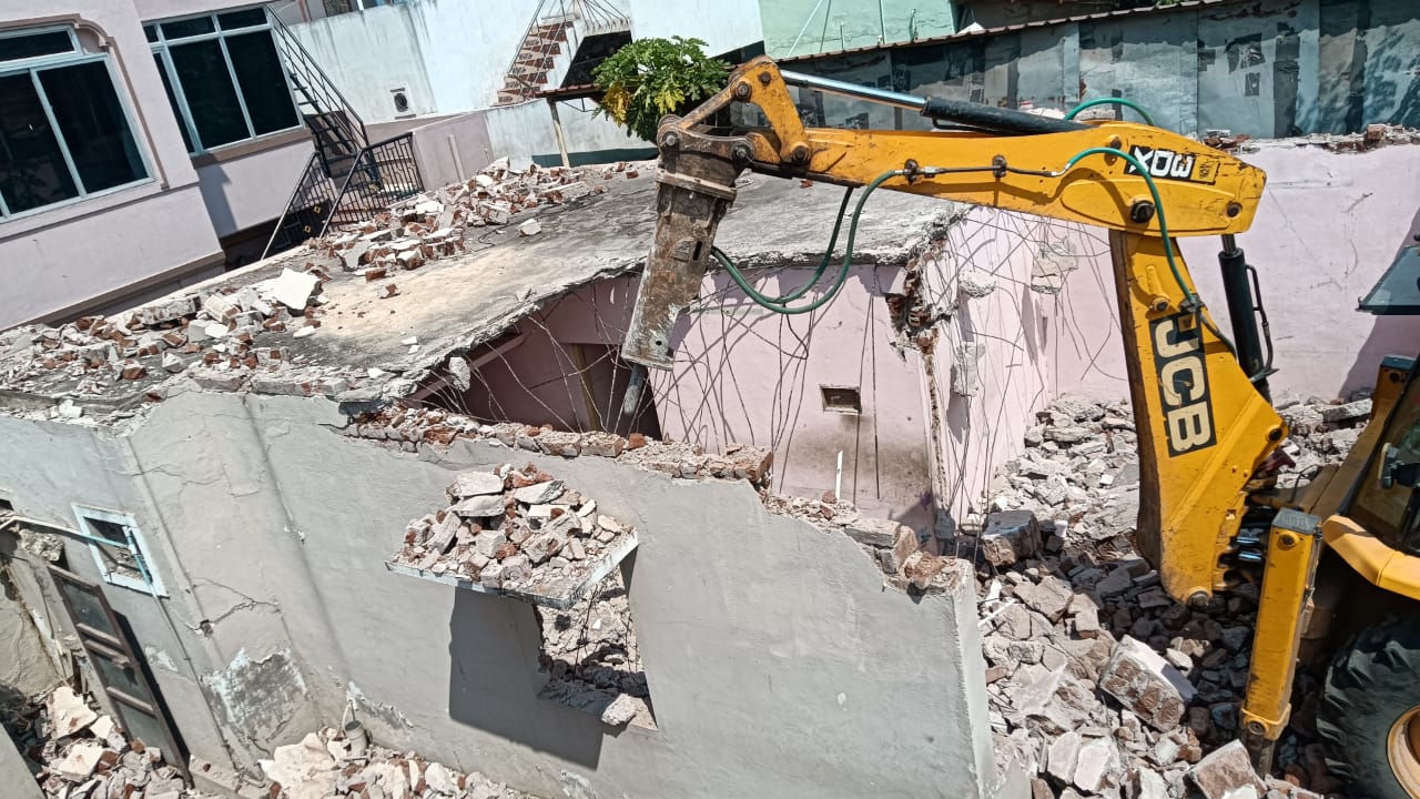 JCB excavation